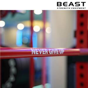 Thanh đòn Beast Training Bar - Never Give Up 10 Thanh tạ Beast never give up