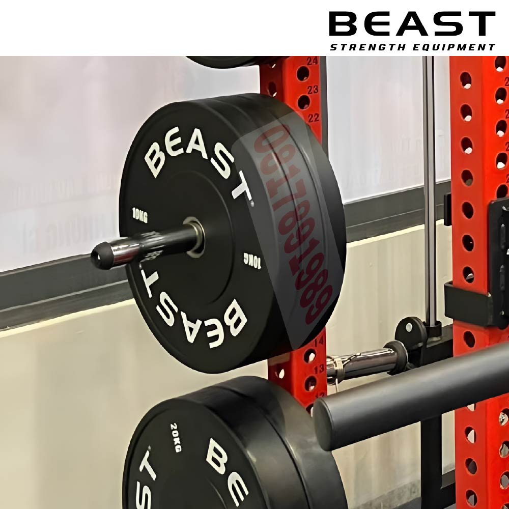 Tạ đĩa Beast Black Bumper Plate (5kg/10kg/20kg) 4 Tạ đĩa beast