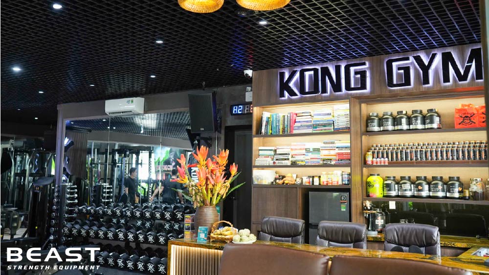 KONG GYM thánh địa Fitness số 1 Thái Nguyên - Beast Setup phòng gym 14 Dự án Beast setup phòng gym kong gym