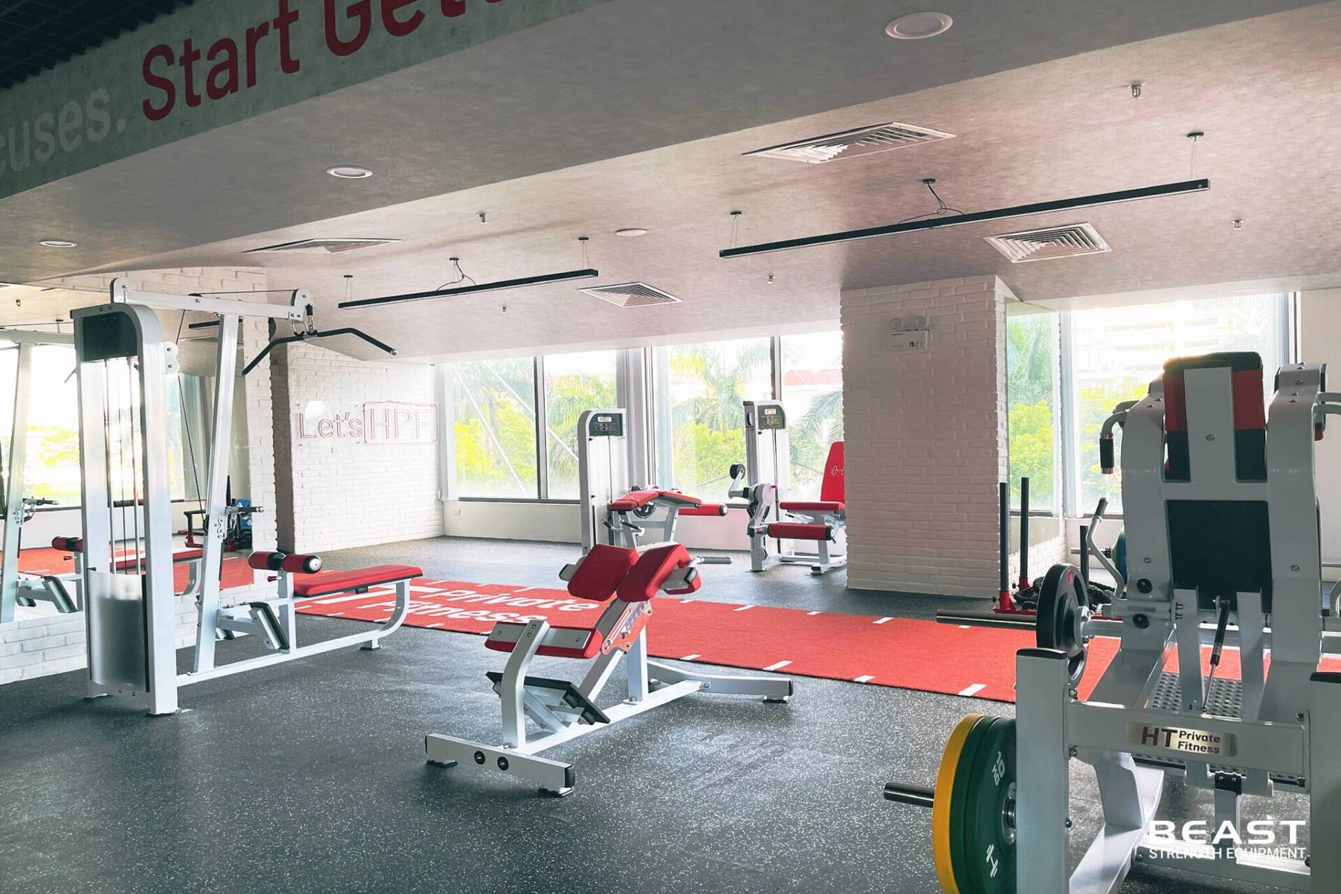 HT Private Fitness - Dự Án Đỉnh Cao Sự Hoàn Hảo Của Beast Setup Phòng Gym 10 Dự án Beast setup phòng gym HT Private Fitness