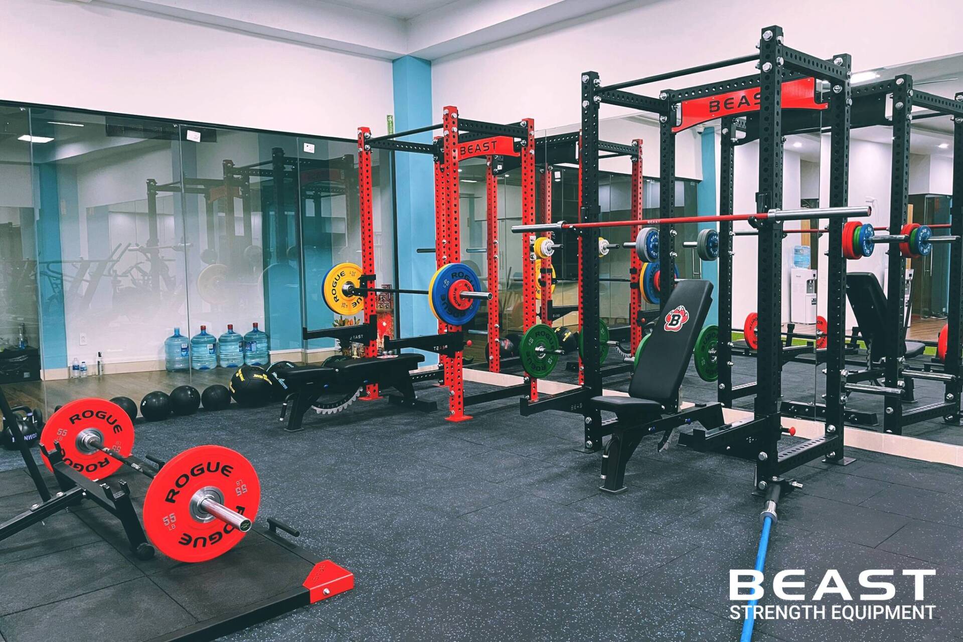 Dự án Beast setup phòng gym Thuận Vũ Wellness