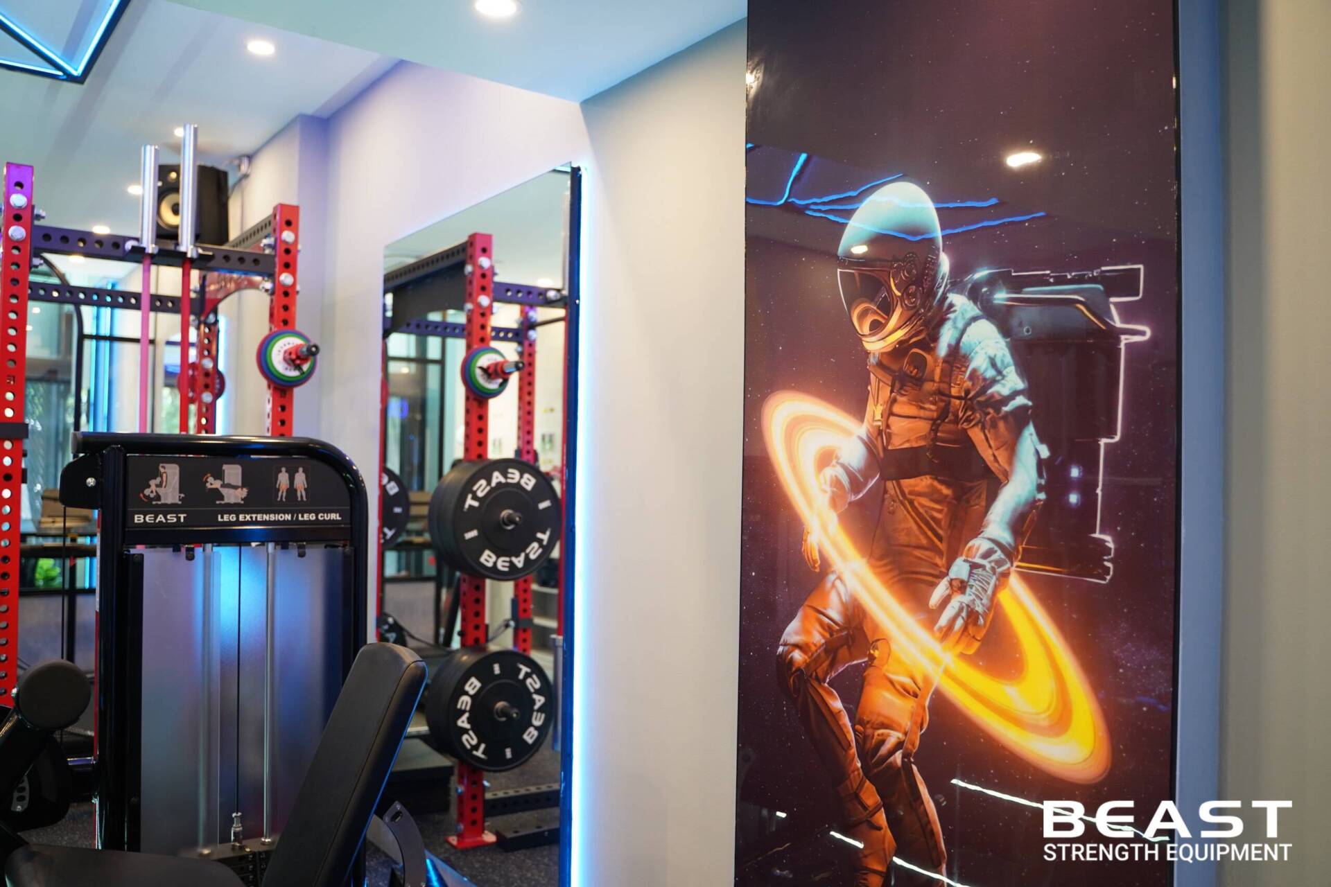 Beast Setup phòng Gym: Iconic Private Training - Top Phòng Gym Cao Cấp 2025 13 Dự án Beast setup phòng gym Iconic Private Training