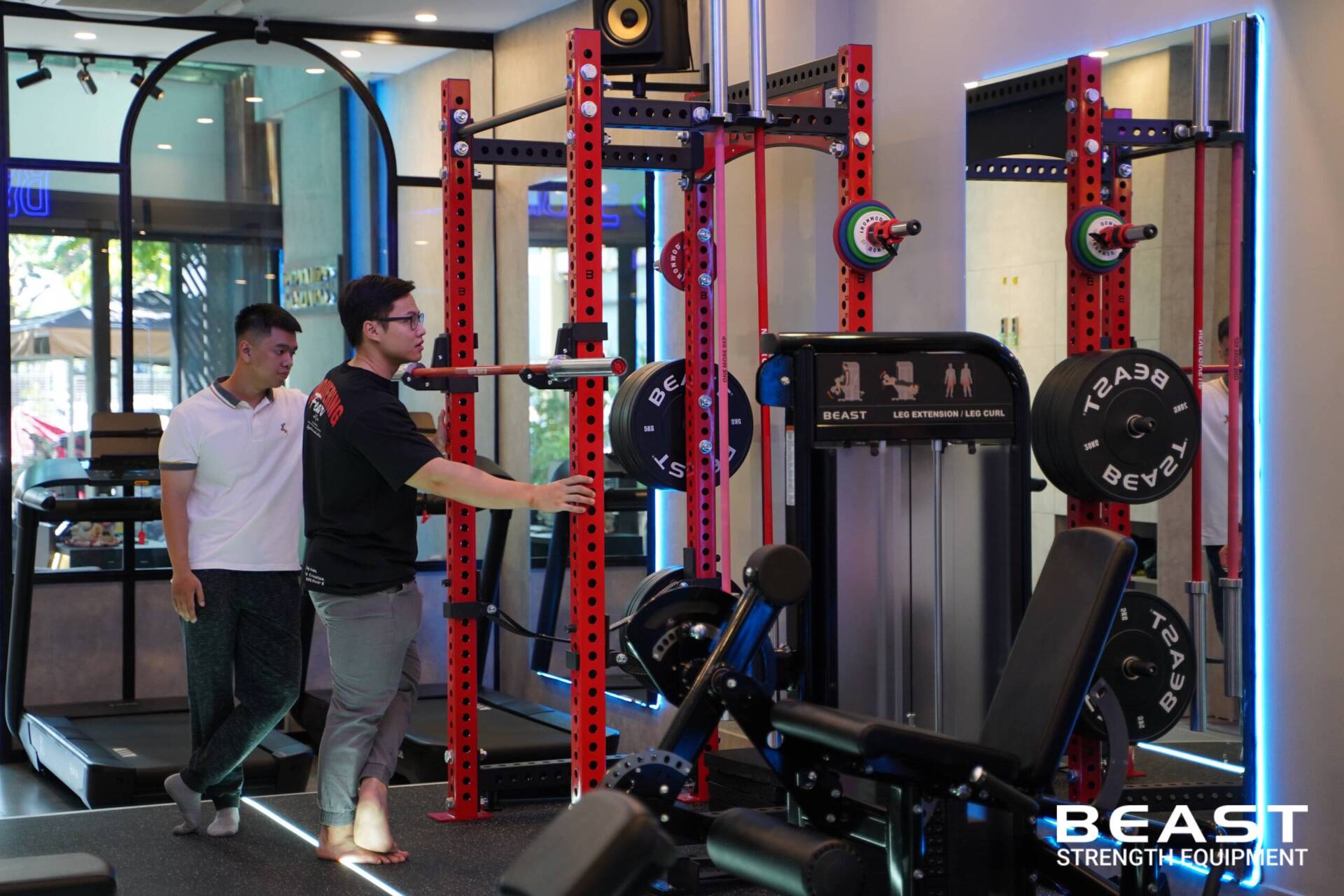 Beast Setup phòng Gym: Iconic Private Training - Top Phòng Gym Cao Cấp 2025 21 Dự án Beast Setup phòng gym Iconic Private Training