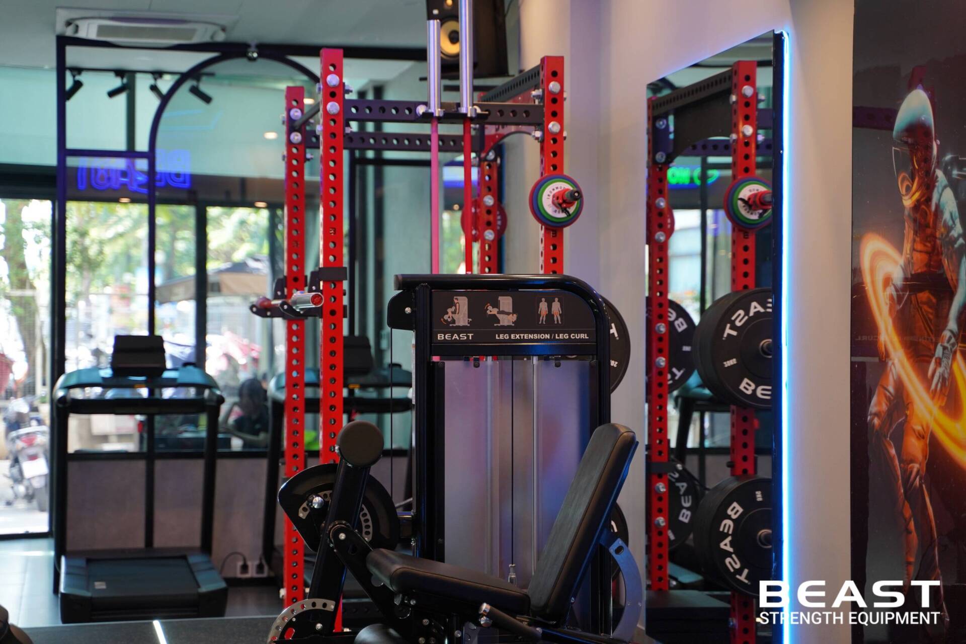 Beast Setup phòng Gym: Iconic Private Training - Top Phòng Gym Cao Cấp 2025 14 Dự án Beast setup phòng gym Iconic Private Training
