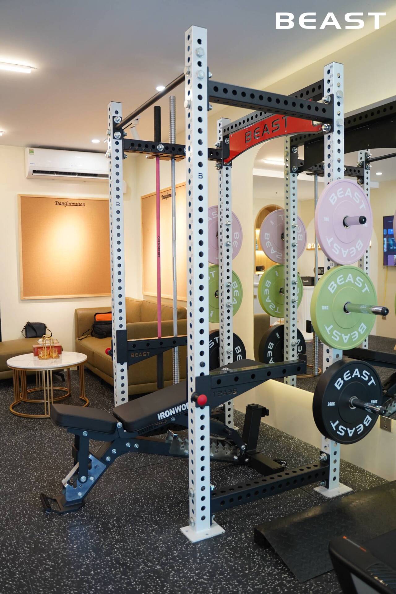 GRACE PRIVATE TRAINING: Dự Án Beast Setup Phòng Gym Sang Trọng 2025 13 Dự án Beast setup phòng gym GRACE PRIVATE TRAINING