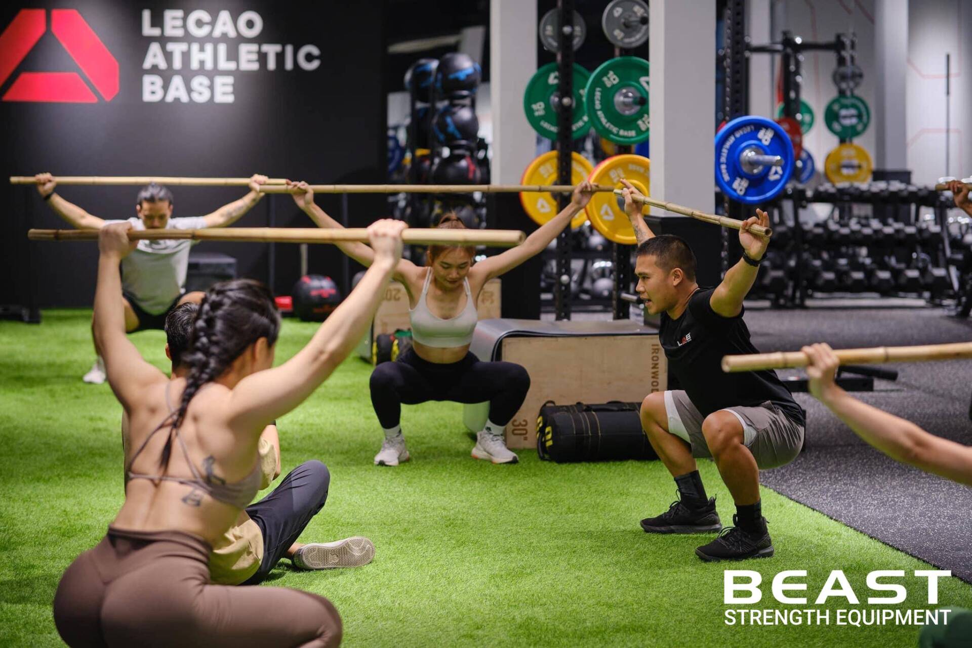 Lecao Athletic Base: Dự Án Phòng Gym Semi-Private với Thiết Bị Đẳng Cấp Top 1 17 Dự án Beast setup phòng gym Lecao