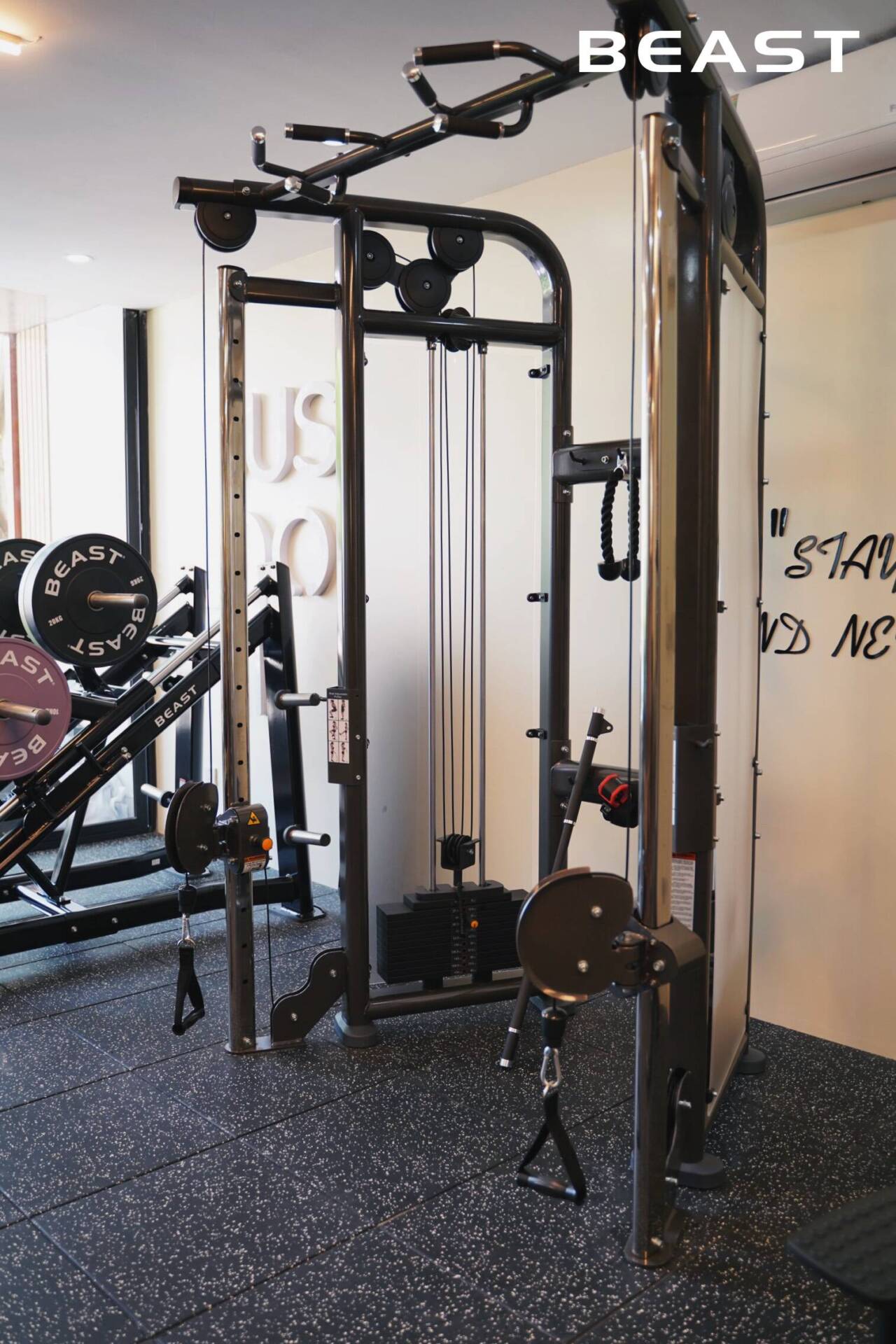 GRACE PRIVATE TRAINING: Dự Án Beast Setup Phòng Gym Sang Trọng 2025 11 Dự án Beast setup phòng gym GRACE PRIVATE TRAINING