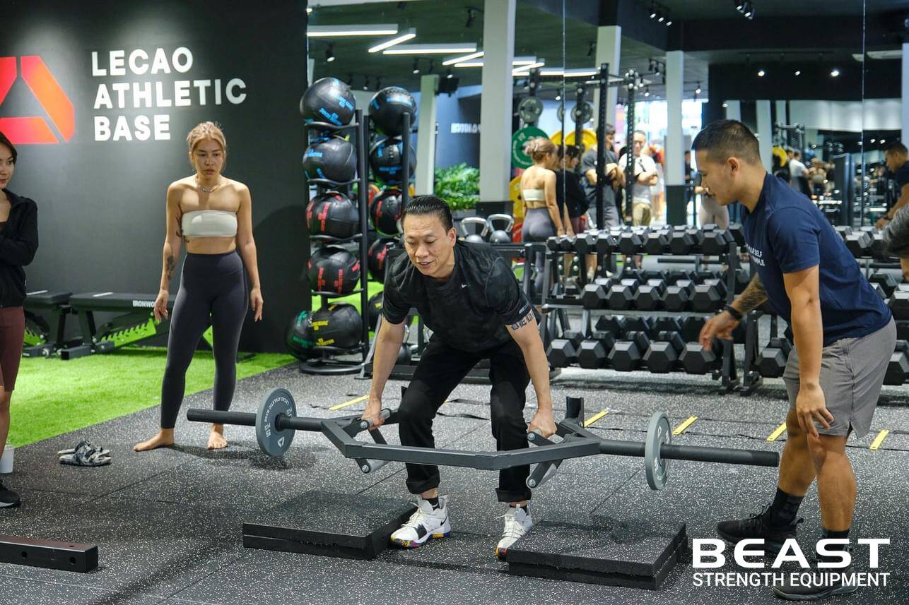 Lecao Athletic Base: Dự Án Phòng Gym Semi-Private với Thiết Bị Đẳng Cấp Top 1 22 Dự án Beast setup phòng gym Lecao