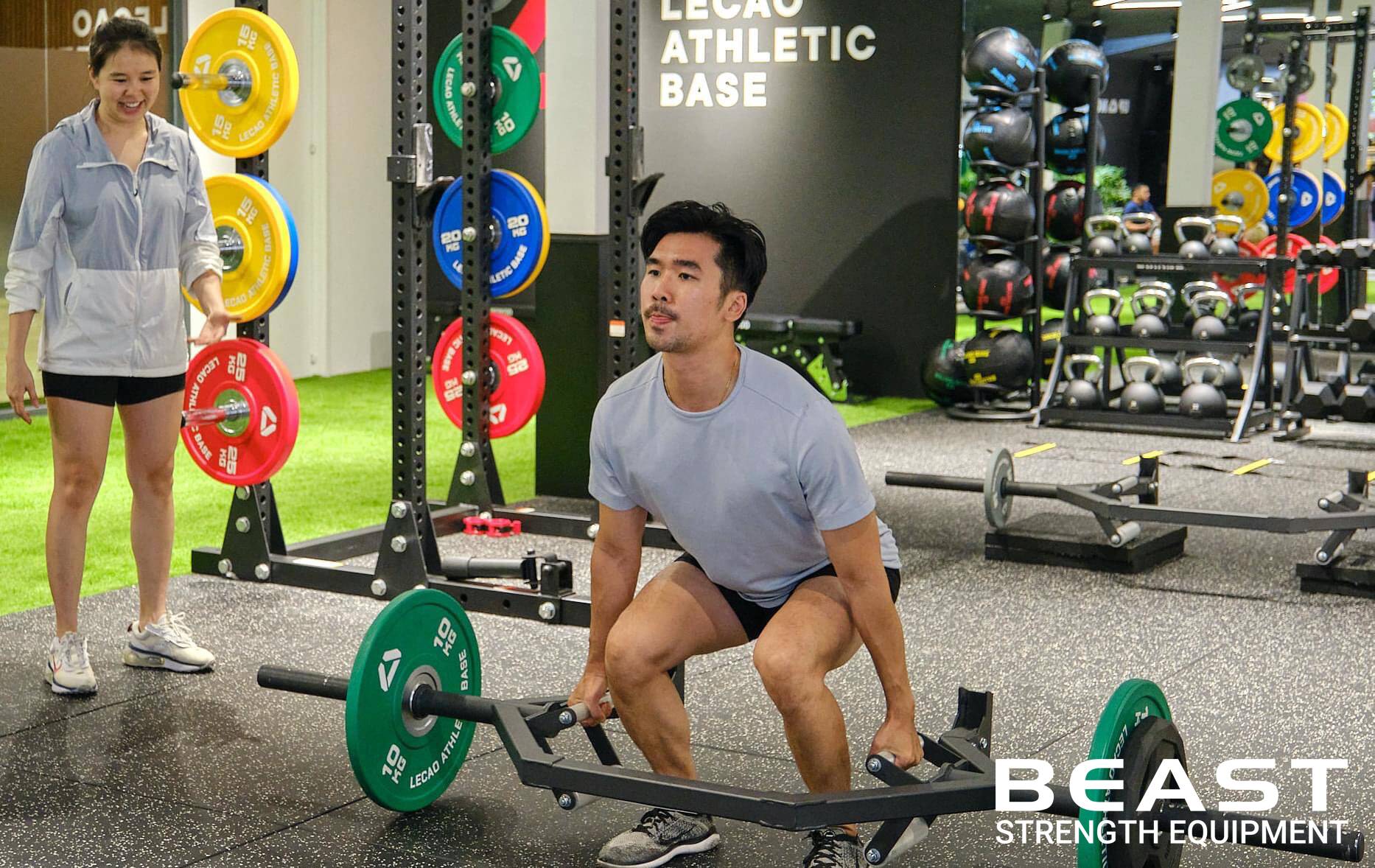 Lecao Athletic Base: Dự Án Phòng Gym Semi-Private với Thiết Bị Đẳng Cấp Top 1 19 Dự án Beast setup phòng gym Lecao