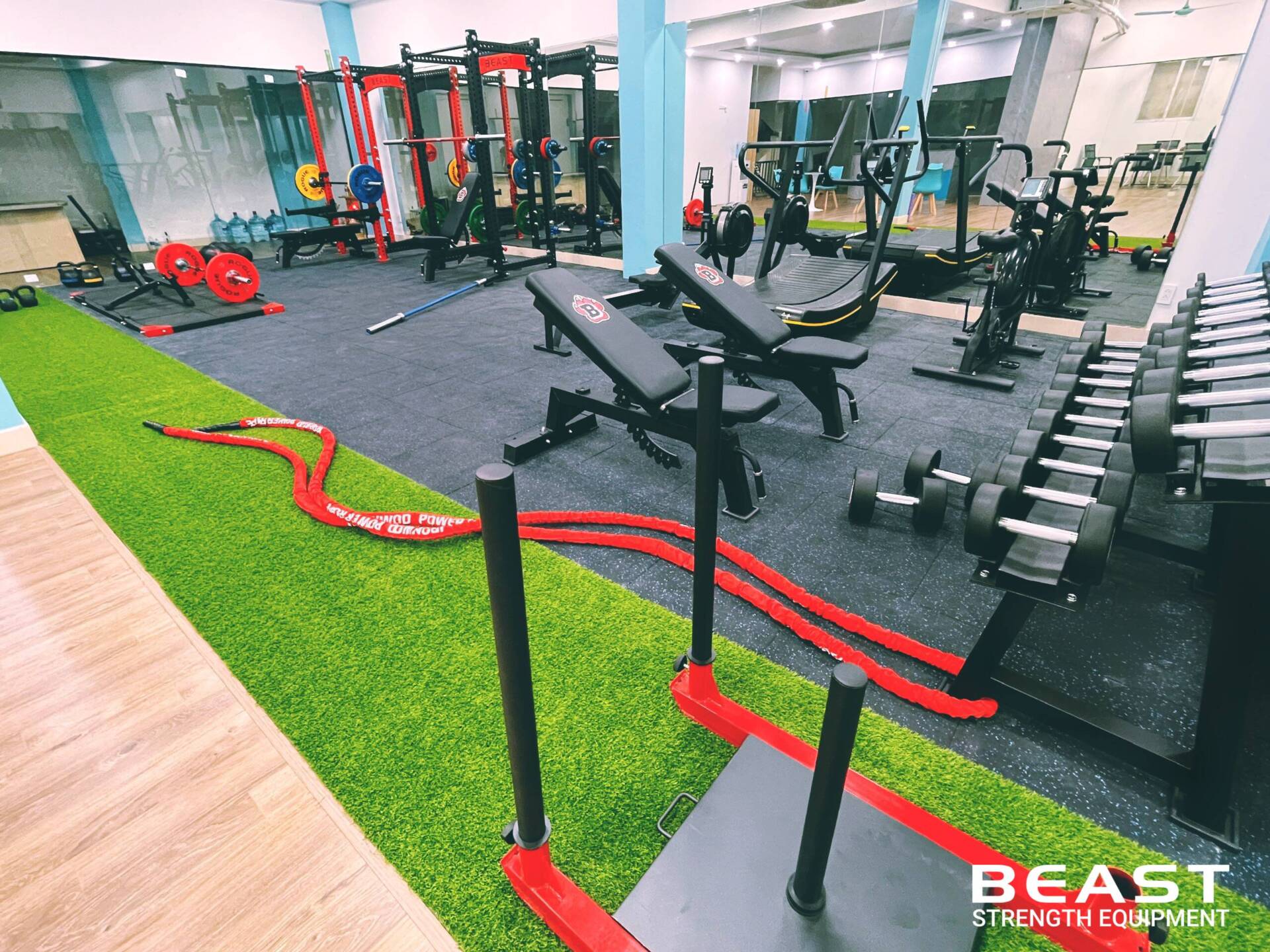 Thuận Vũ Wellness: Dự Án Beast Setup Phòng Gym Hiện Đại 11 Dự án Beast setup phòng gym Thuận Vũ Wellness