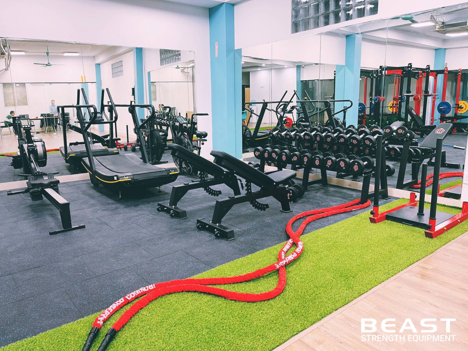 Thuận Vũ Wellness: Dự Án Beast Setup Phòng Gym Hiện Đại 14 Dự án Beast setup phòng gym Thuan Vu