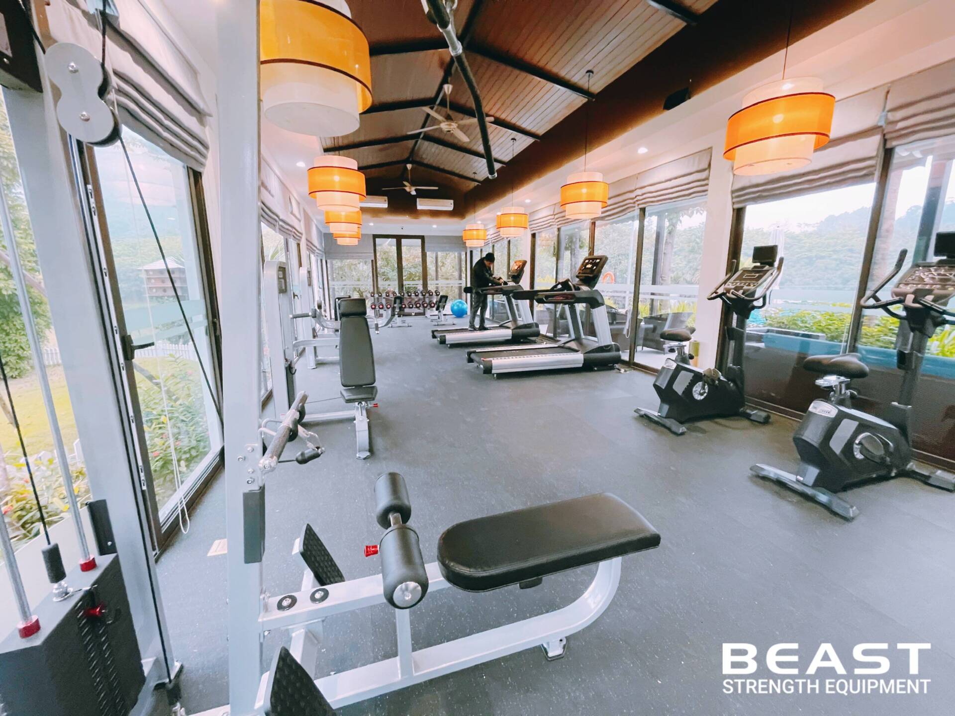 Xanh Villa: Dự Án Beast Setup Phòng Gym Khu Nghỉ Dưỡng Chuẩn 5 sao 8 Dự án Beast setup phòng gym xanh villa
