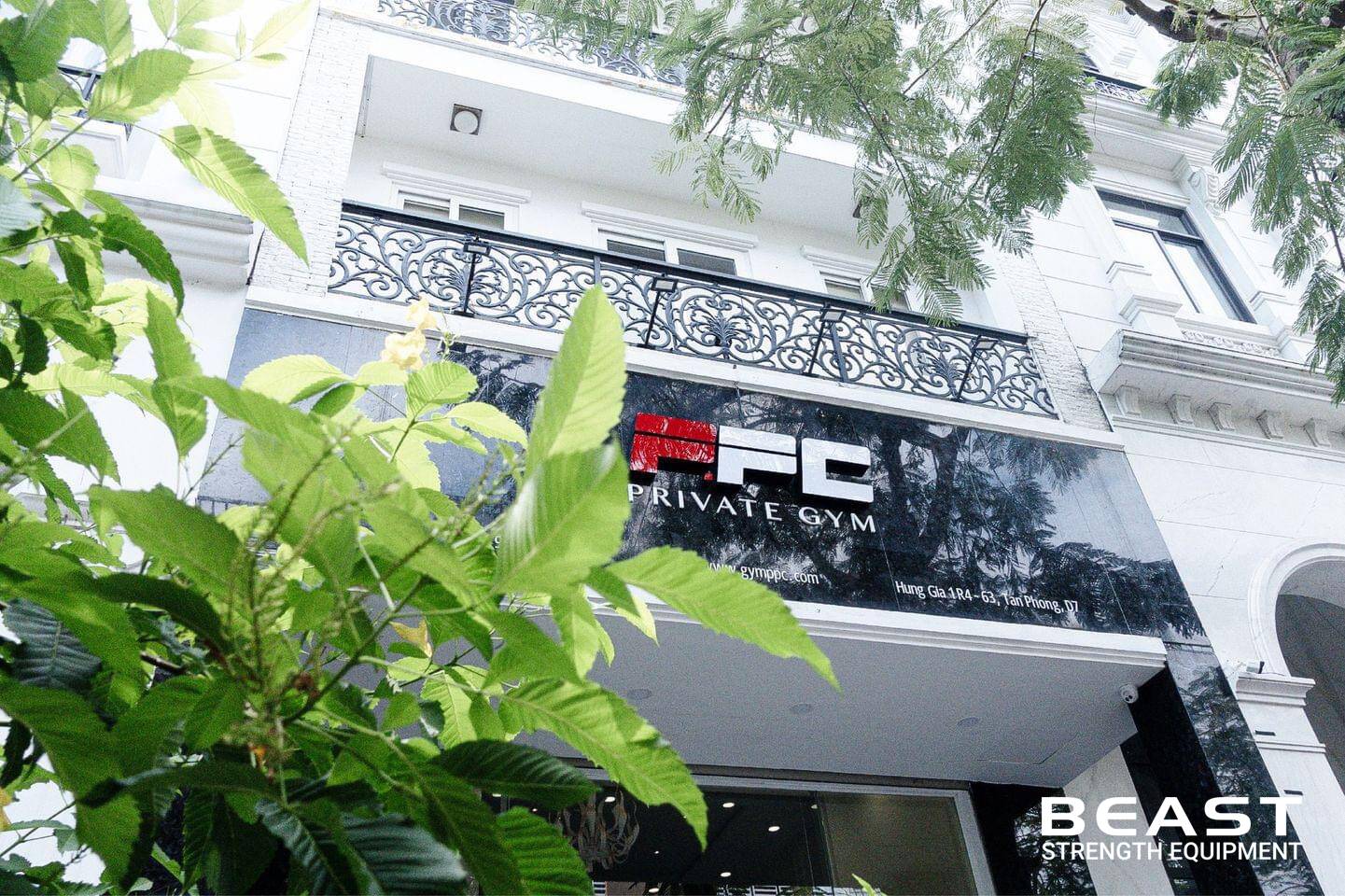 Dự án Beast setup phòng gym PPC gym