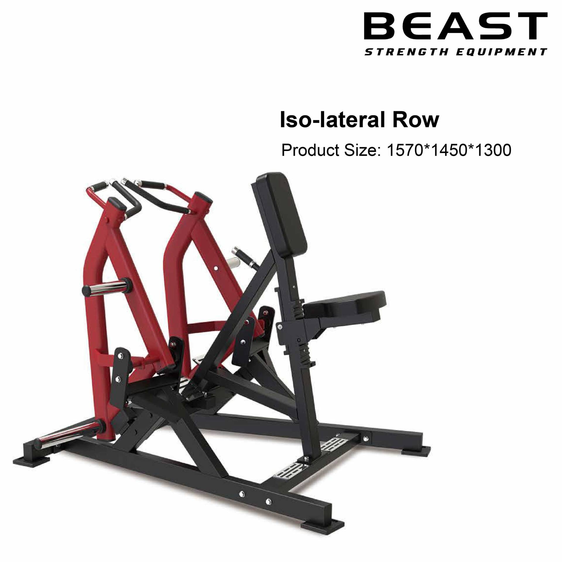 Máy tập lưng Beast Isolate Row XVD-14 13 Máy tập lưng Beast Isolate Row XVD-14