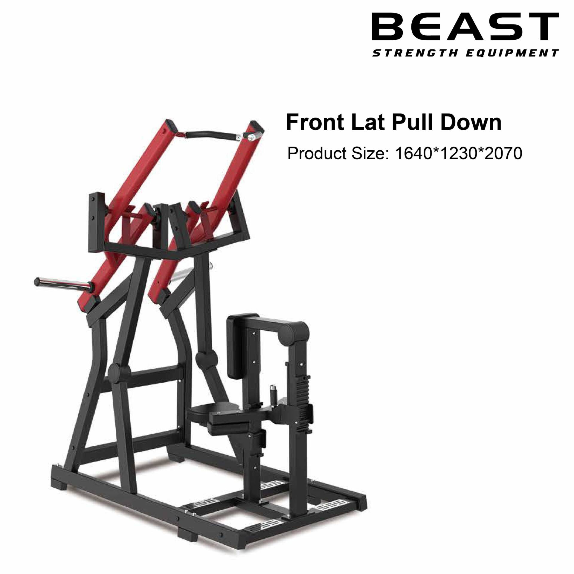 Máy kéo lưng Beast Front Lat Pull Down XVD-33 3 Máy kéo lưng Beast Front Lat Pull Down XVD-33