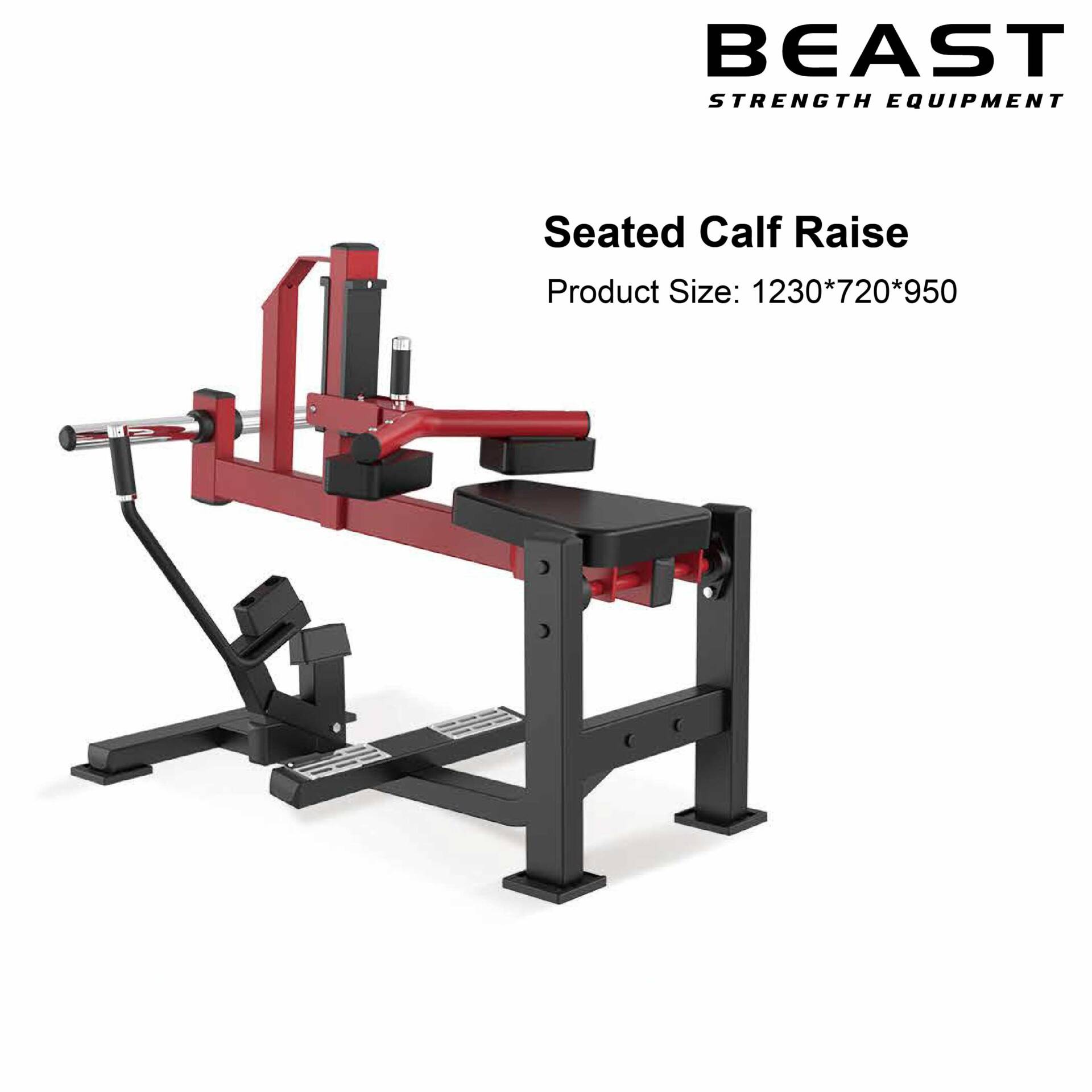 Máy tập bắp chân Beast Seated Calf Raise XVD-19 9 Máy Tập Bắp Chân Beast Seated Calf Raise XVD-19