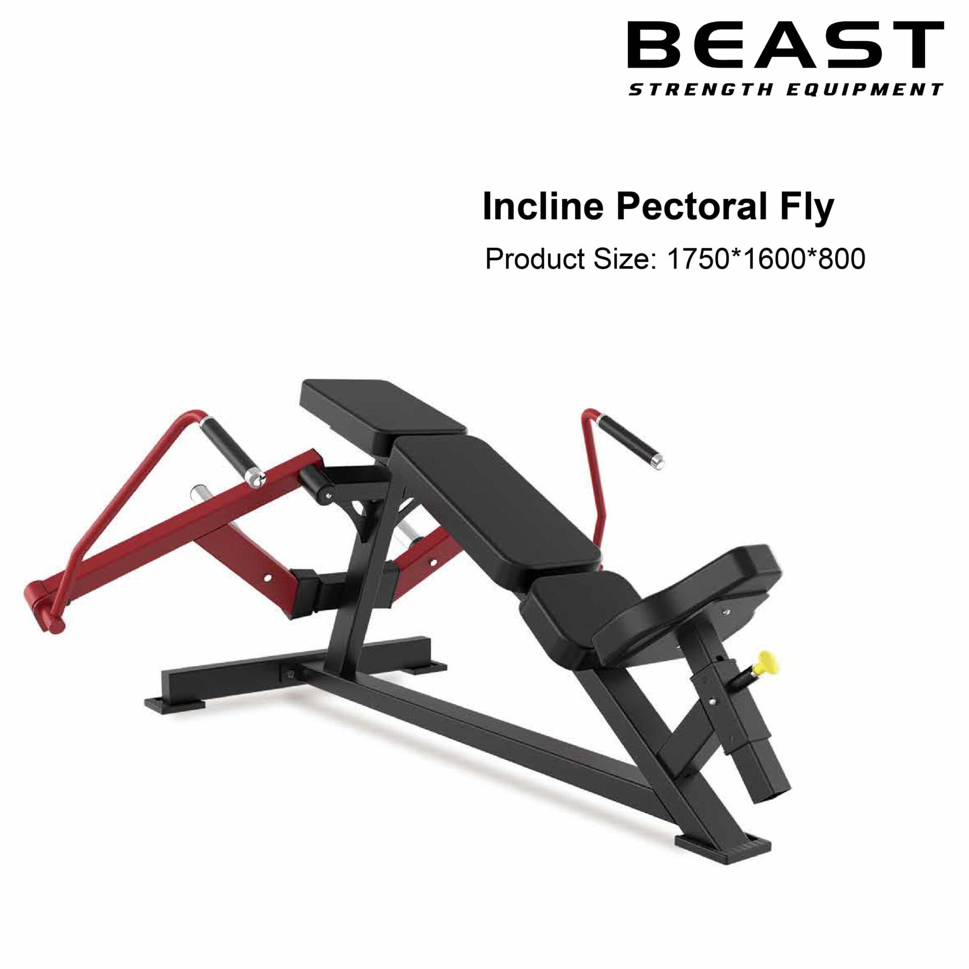 Máy tập ngực Beast Incline Pectoral Fly XVD-22 9 Máy tập ngực Beast Incline Pectoral Fly XVD-22