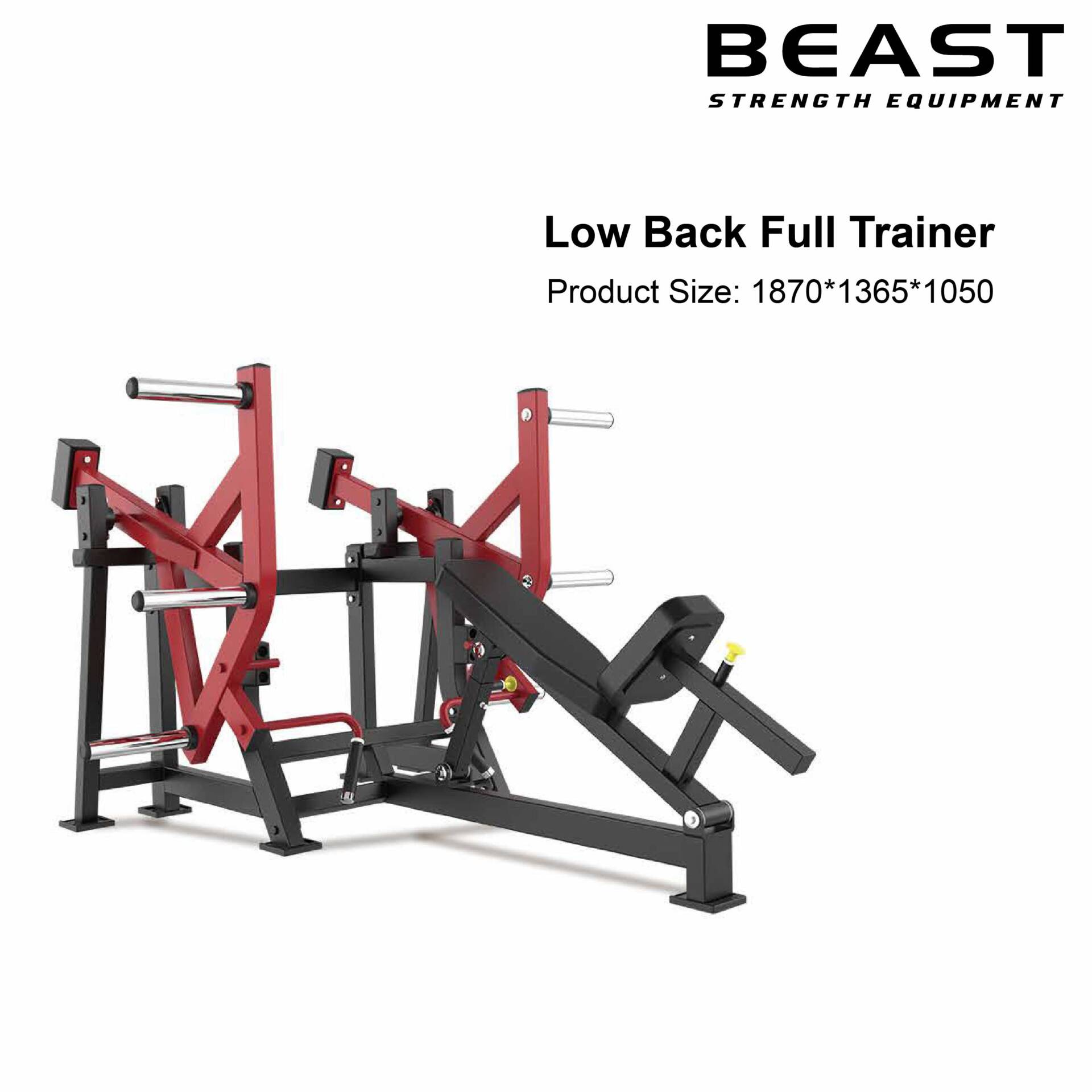 Máy tập lưng dưới Beast Low Back Full Trainer XVD-29 3 Máy tập lưng dưới Beast Low Back Full Trainer XVD-29