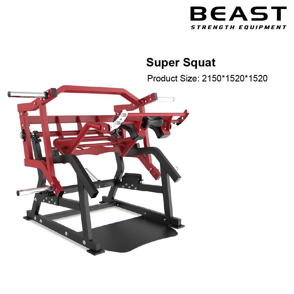 Máy tập chân mông Beast Super Squat XVD-30 7 Máy tập chân mông Beast Super Squat XVD-30
