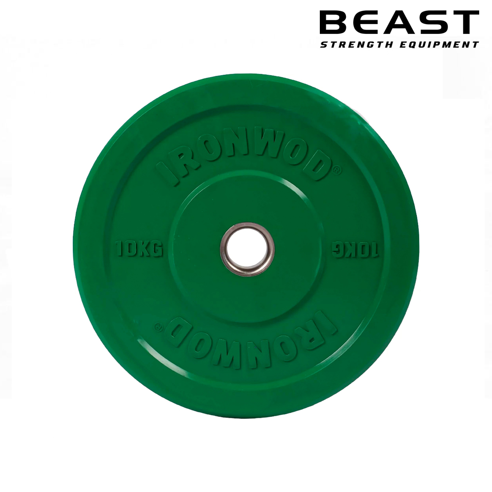 Set bánh tạ Ironwod Economic Bumper Plate 2 Ironwod-Economic-Bumper-Plate 10kg