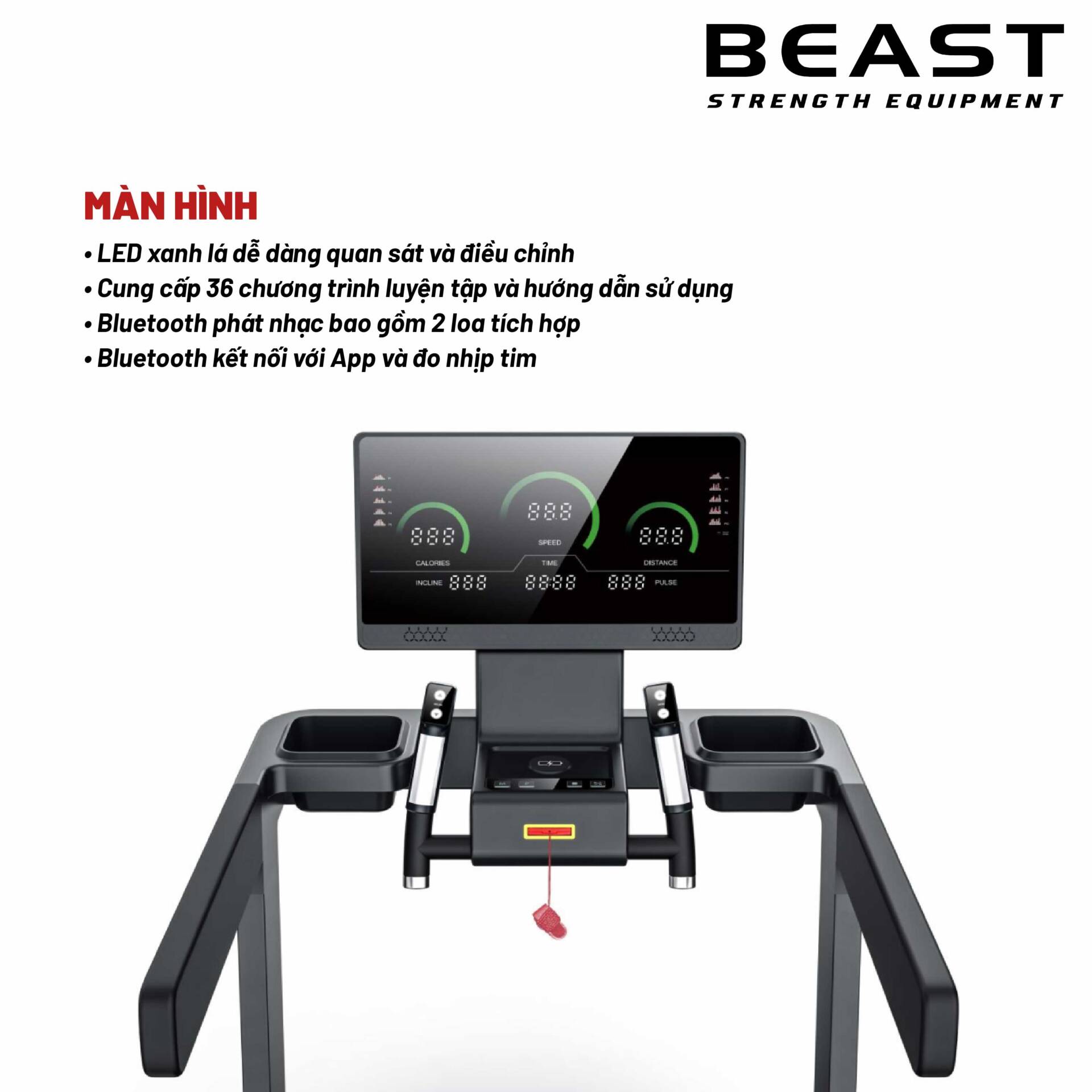 Máy chạy bộ Predator 7746EA 9 Máy chạy bộ Predator 7746EA của Beast Việt Nam