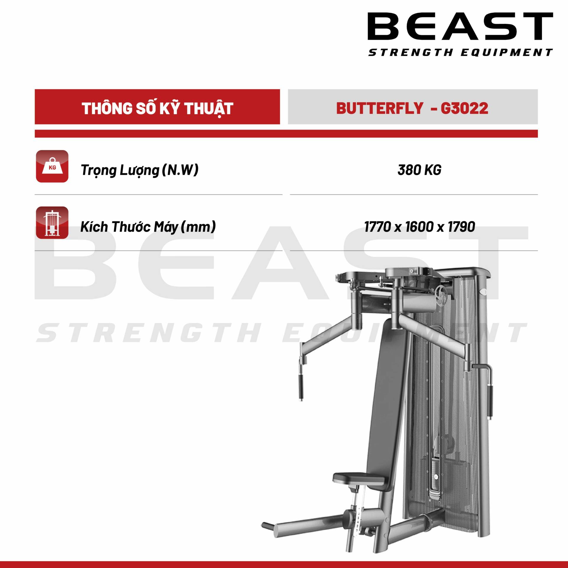 Máy ép ngực Gym80 Butterfly With Hand Grips 5 Máy ép ngực Gym80 Butterfly With Hand Grips