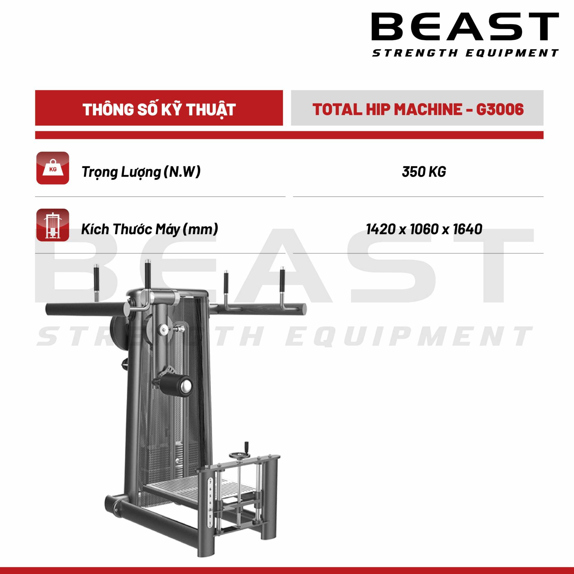 Máy tập mông Gym80 Total Hip Machine 5 Máy tập mông Gym80 Total Hip Machine