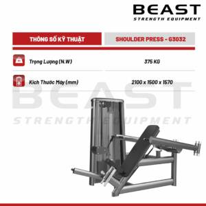 Máy đẩy vai DHZ Shoulder Press