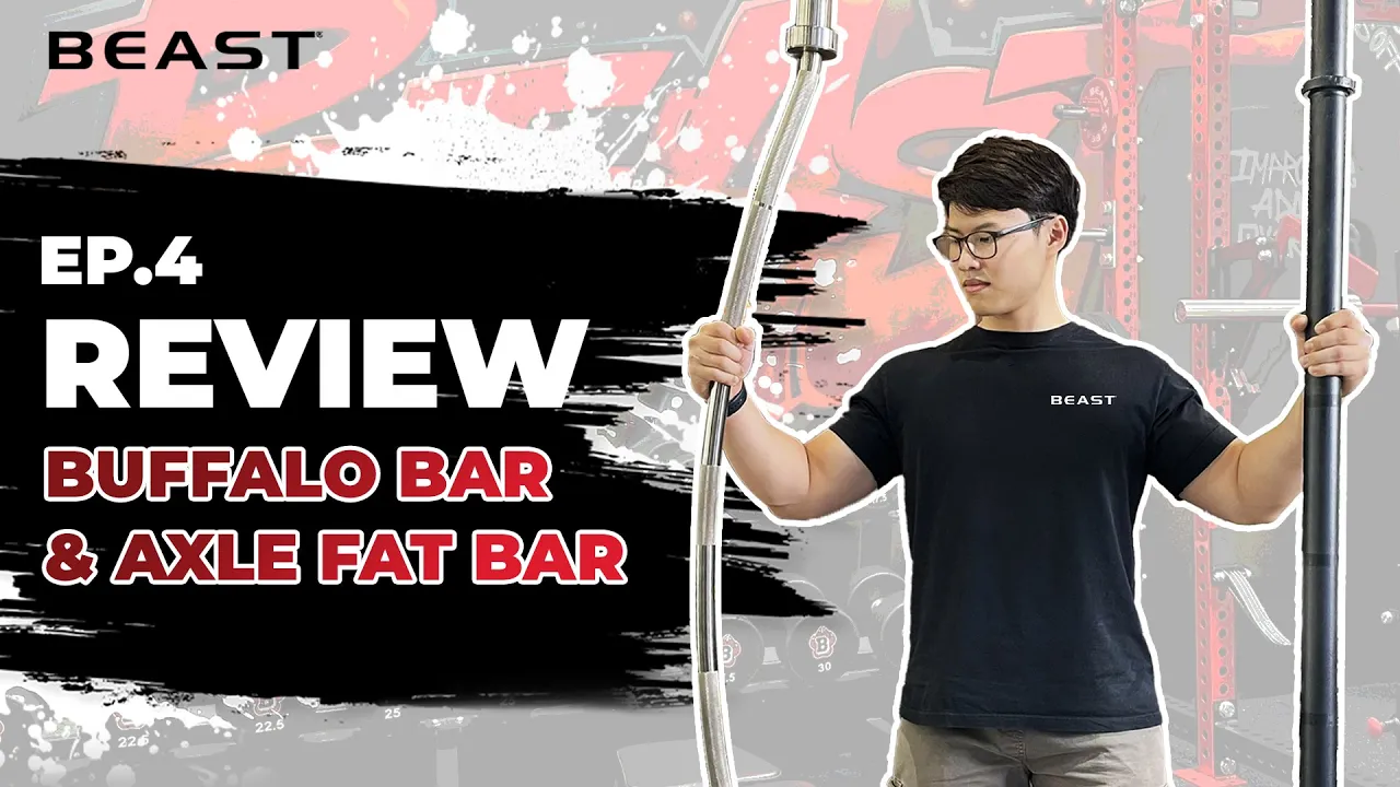 Beast Strength Review Thanh đòn Buffalo Bar & Axle Fat Bar