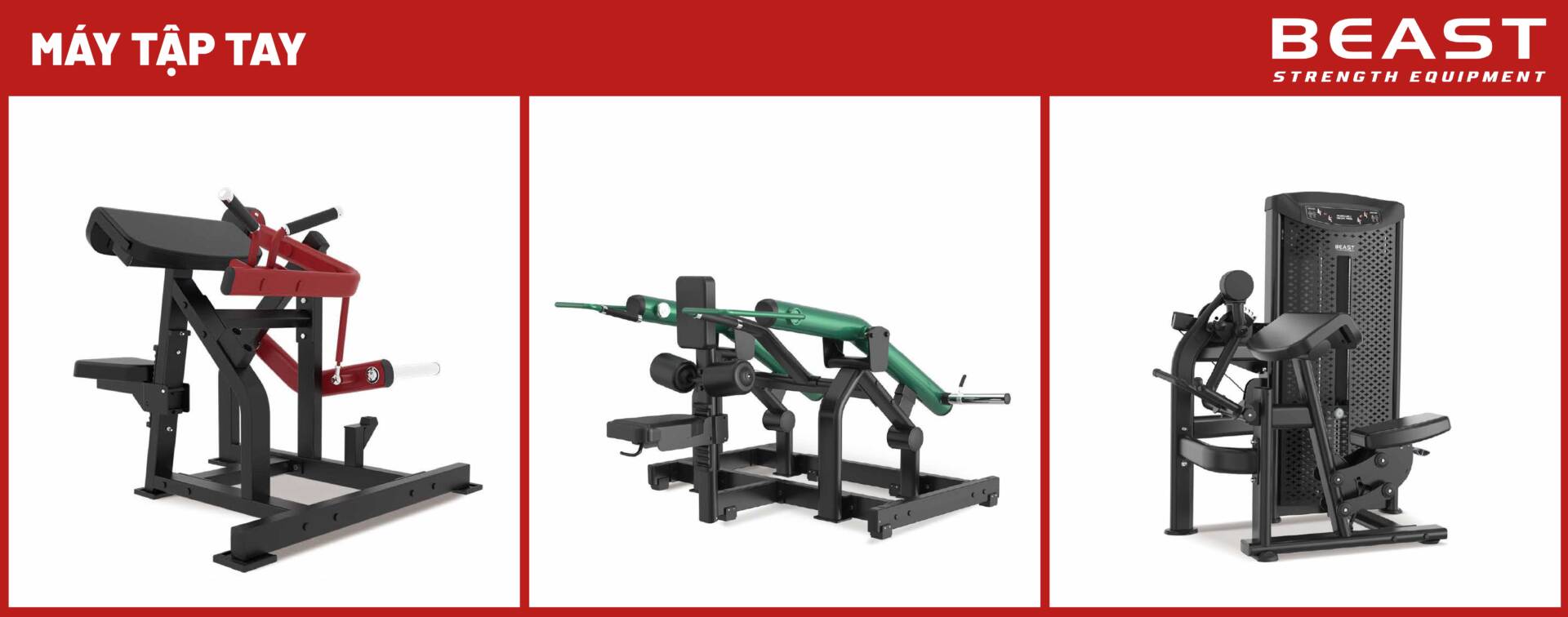 Các mẫu máy tập tay của Beast Việt Nam