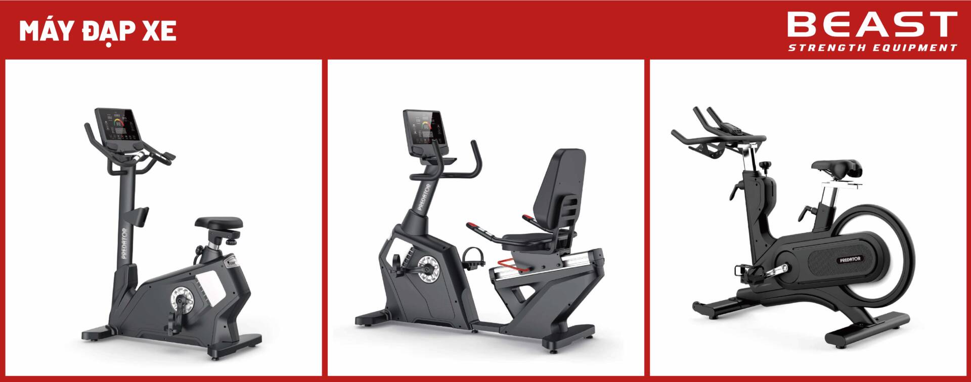 Các mẫu máy đạp xe PREDATOR của Beast Việt Nam