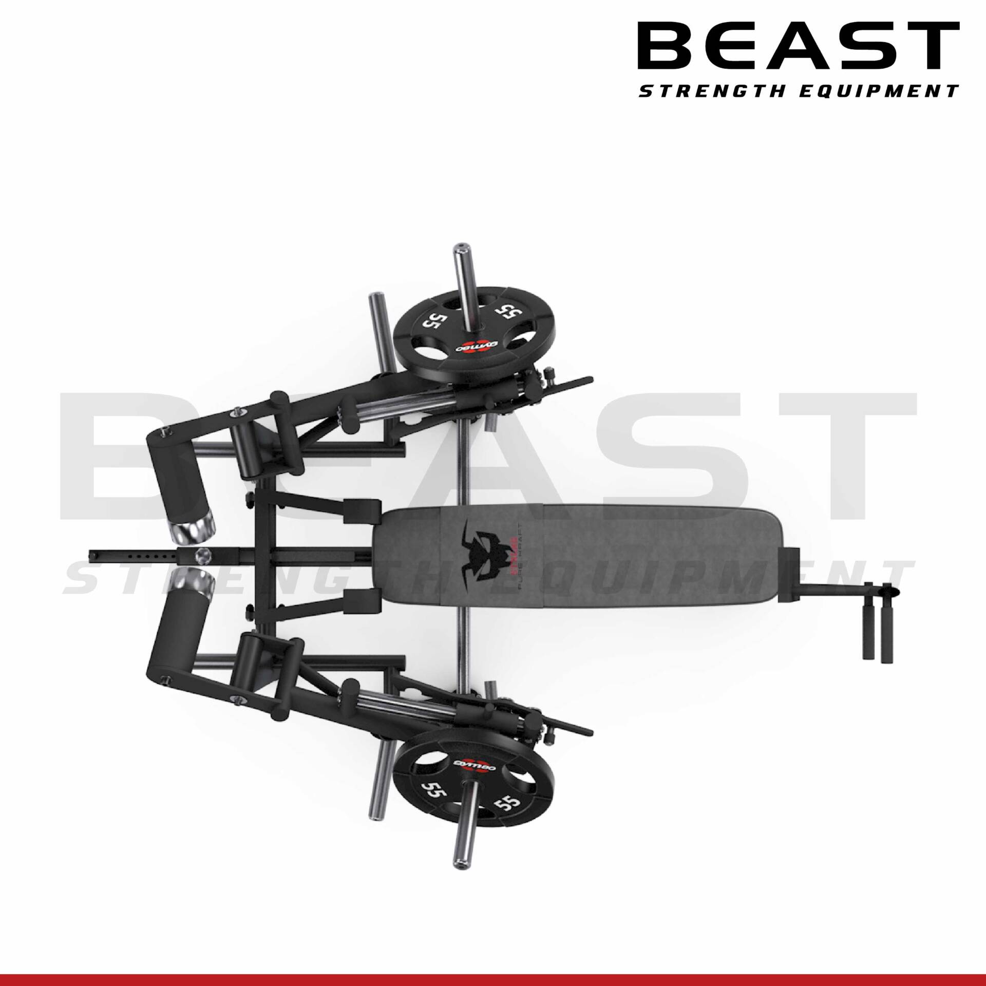 Máy đẩy ngực Pure Kraft Strong Bench Press 17 Máy đẩy ngực Pure Kraft Strong Bench Press