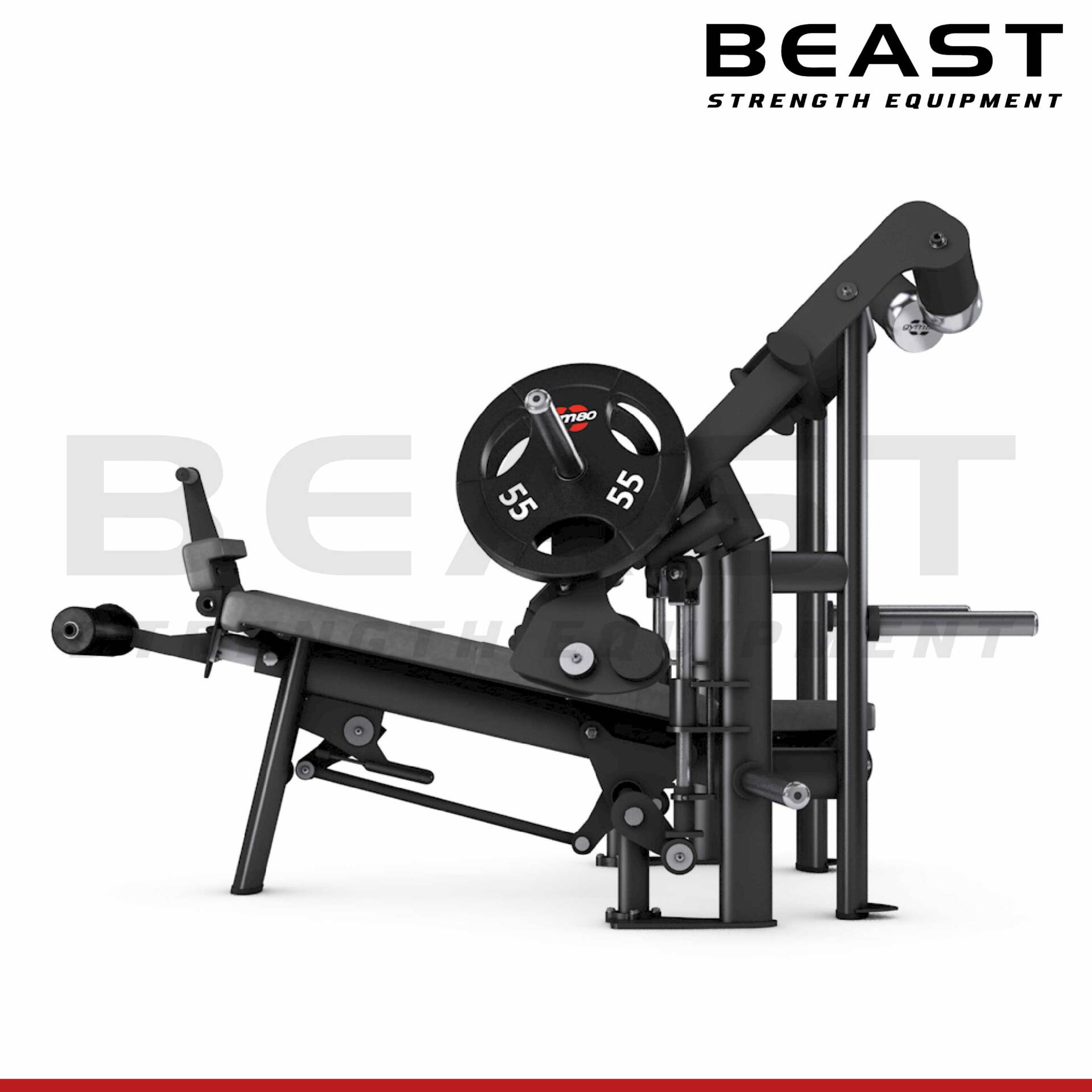 Máy đẩy ngực dốc Pure Kraft Strong Decline Bench Press 14 Máy đẩy ngực dốc Pure Kraft Strong Decline Bench Press