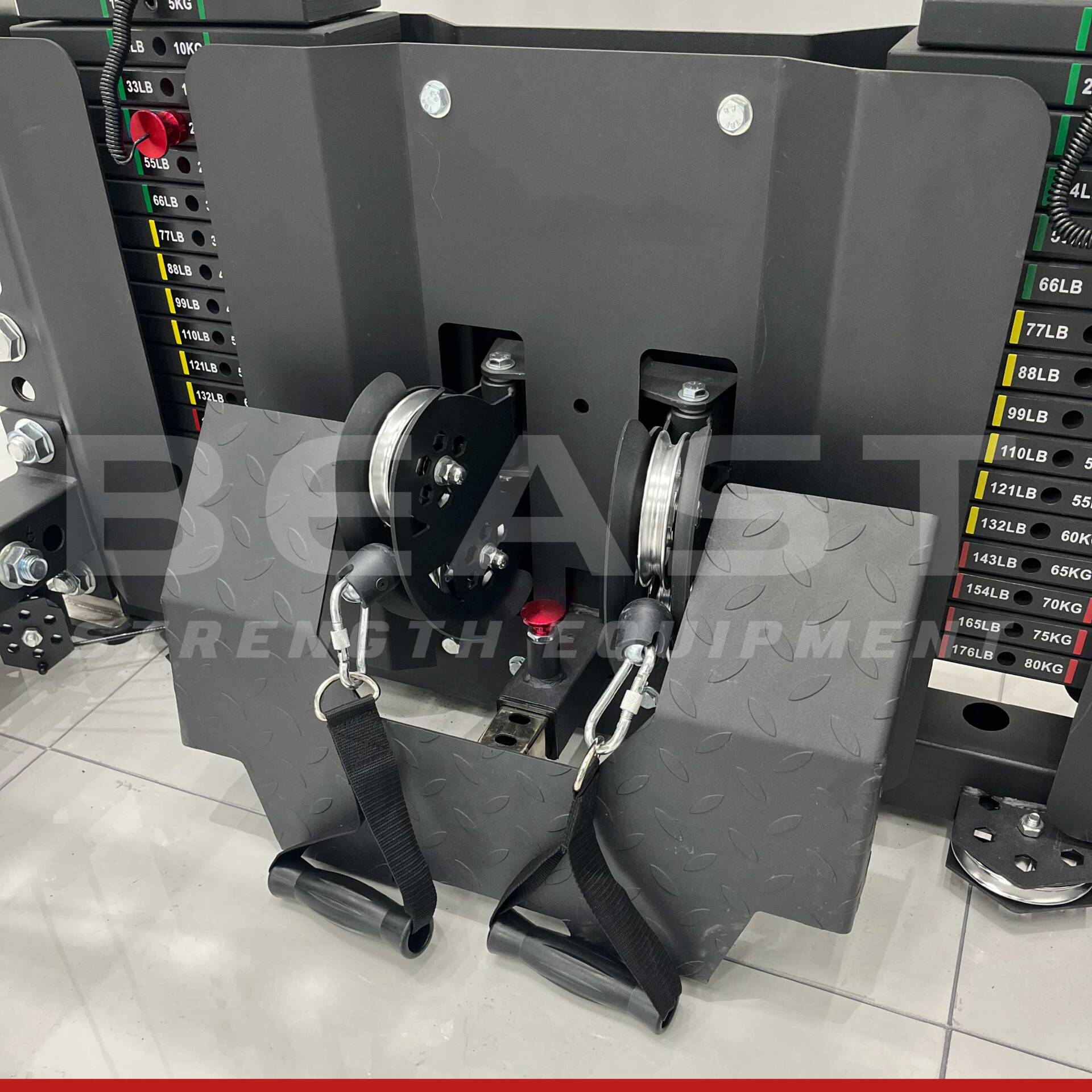 Giàn tạ đa năng Beast Dual Cable Half Rack PR101