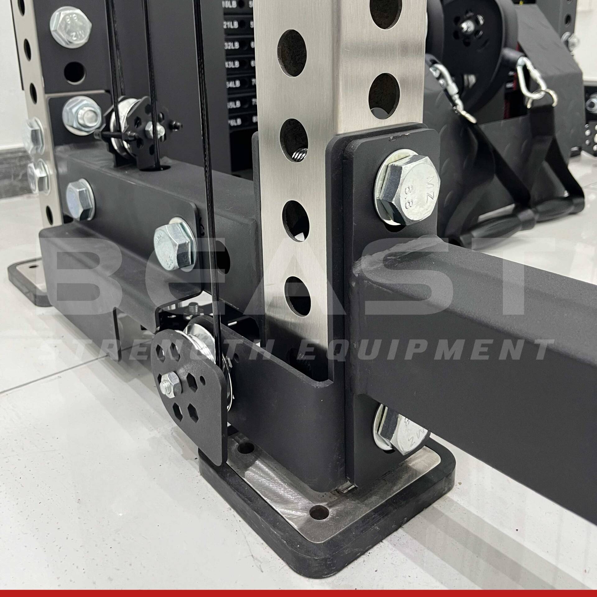 Giàn tạ đa năng Beast Dual Cable Half Rack PR101