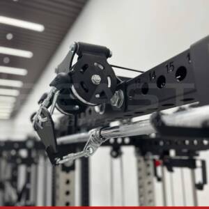 Giàn tạ đa năng Beast Dual Cable Half Rack PR101 14 Khung gánh tạ Beast Dual Cable Half Rack PR101