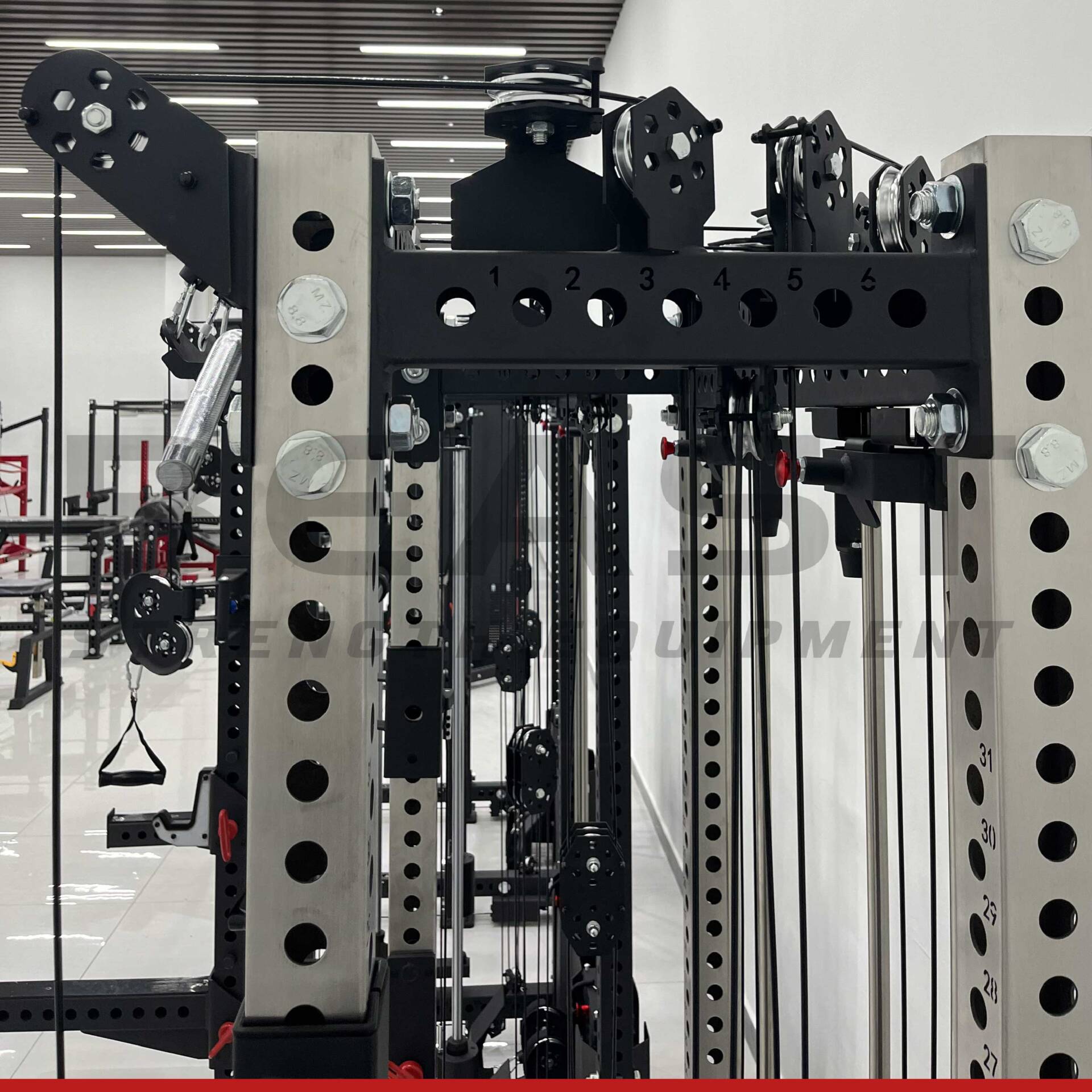 Giàn tạ đa năng Beast Dual Cable Half Rack PR101