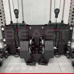 Giàn tạ đa năng Beast Dual Cable Half Rack PR101 20 Khung gánh tạ Beast Dual Cable Half Rack PR101