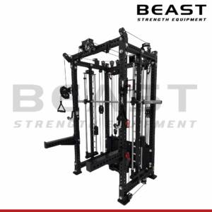 Giàn tạ đa năng Beast Dual Cable Smith Rack PR103
