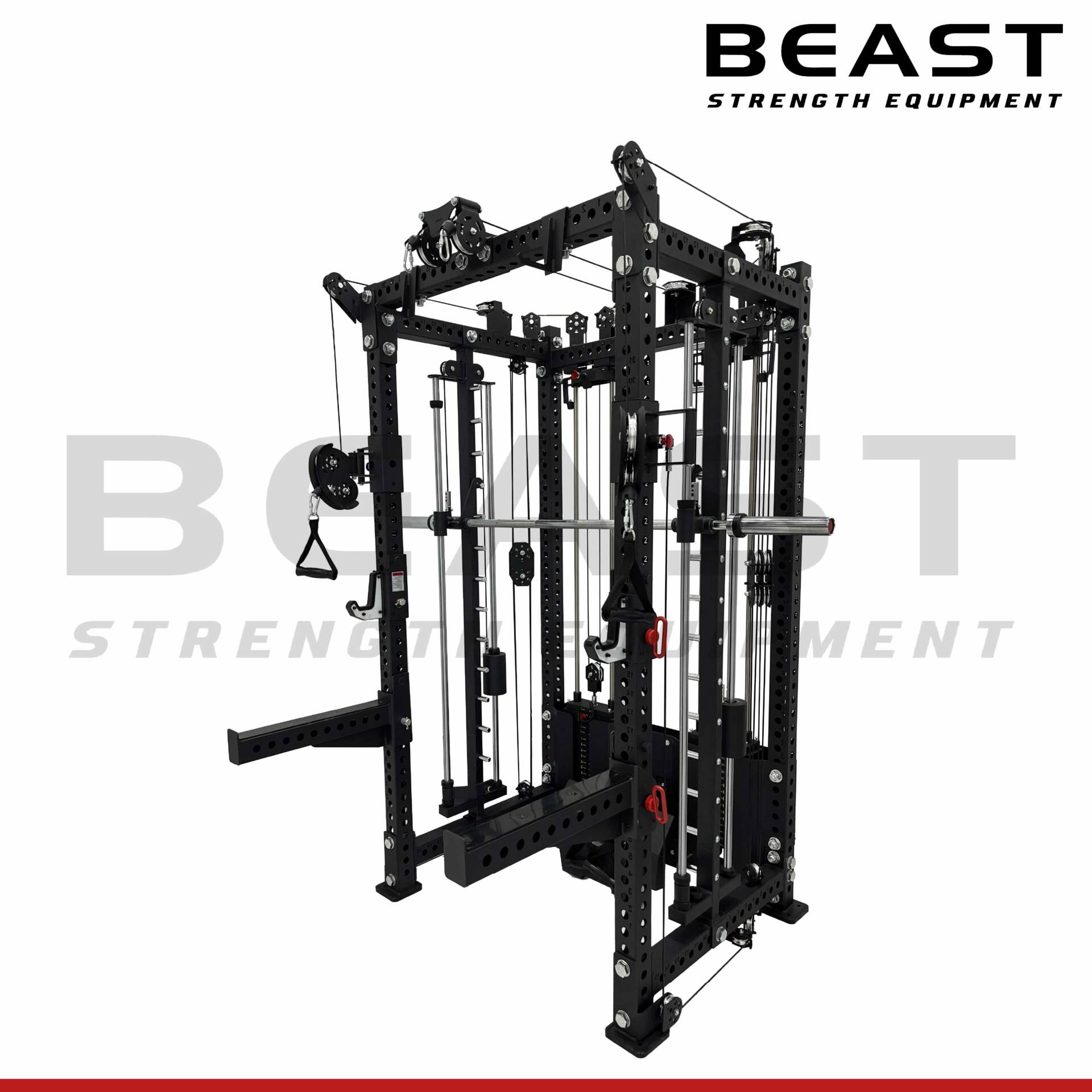 Giàn tạ đa năng Beast Dual Cable Smith Rack PR103