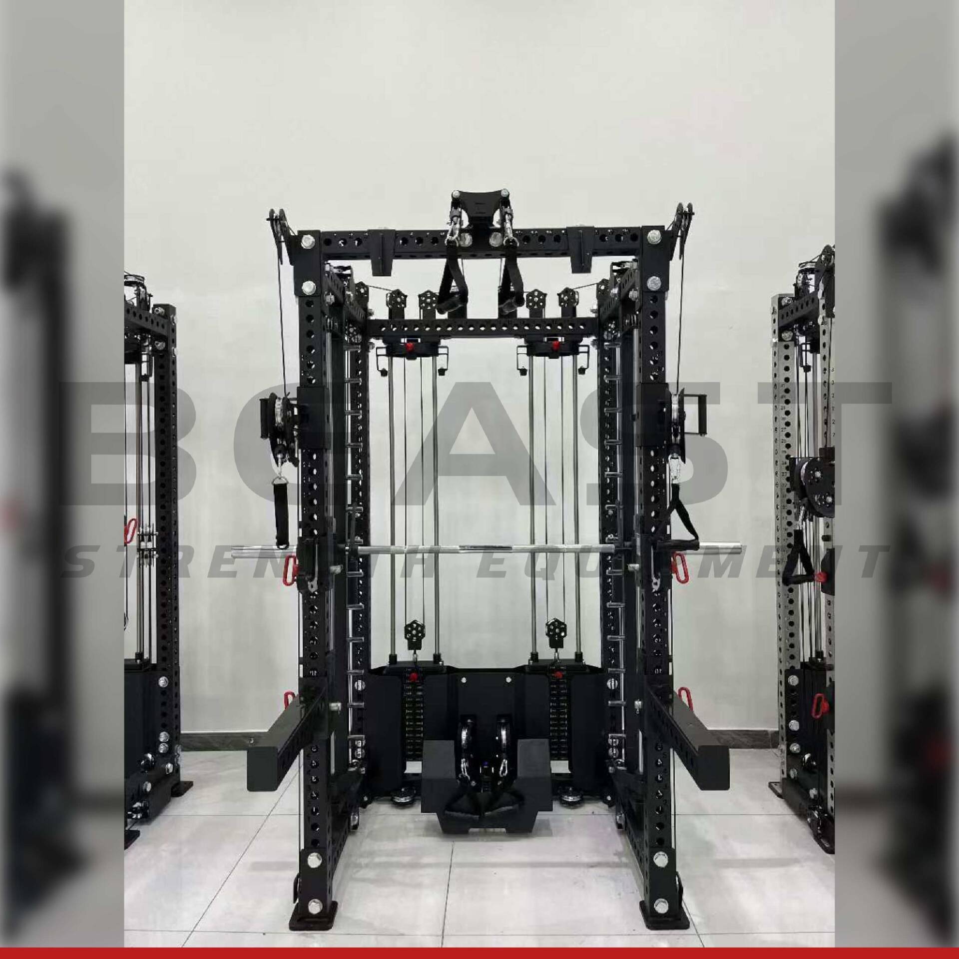 Giàn tạ đa năng Beast Dual Cable Smith Rack PR103