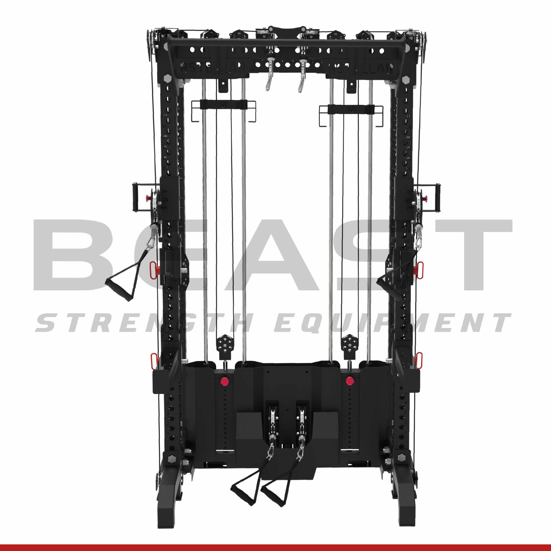 Giàn tạ đa năng Beast Dual Cable Half Rack PR100