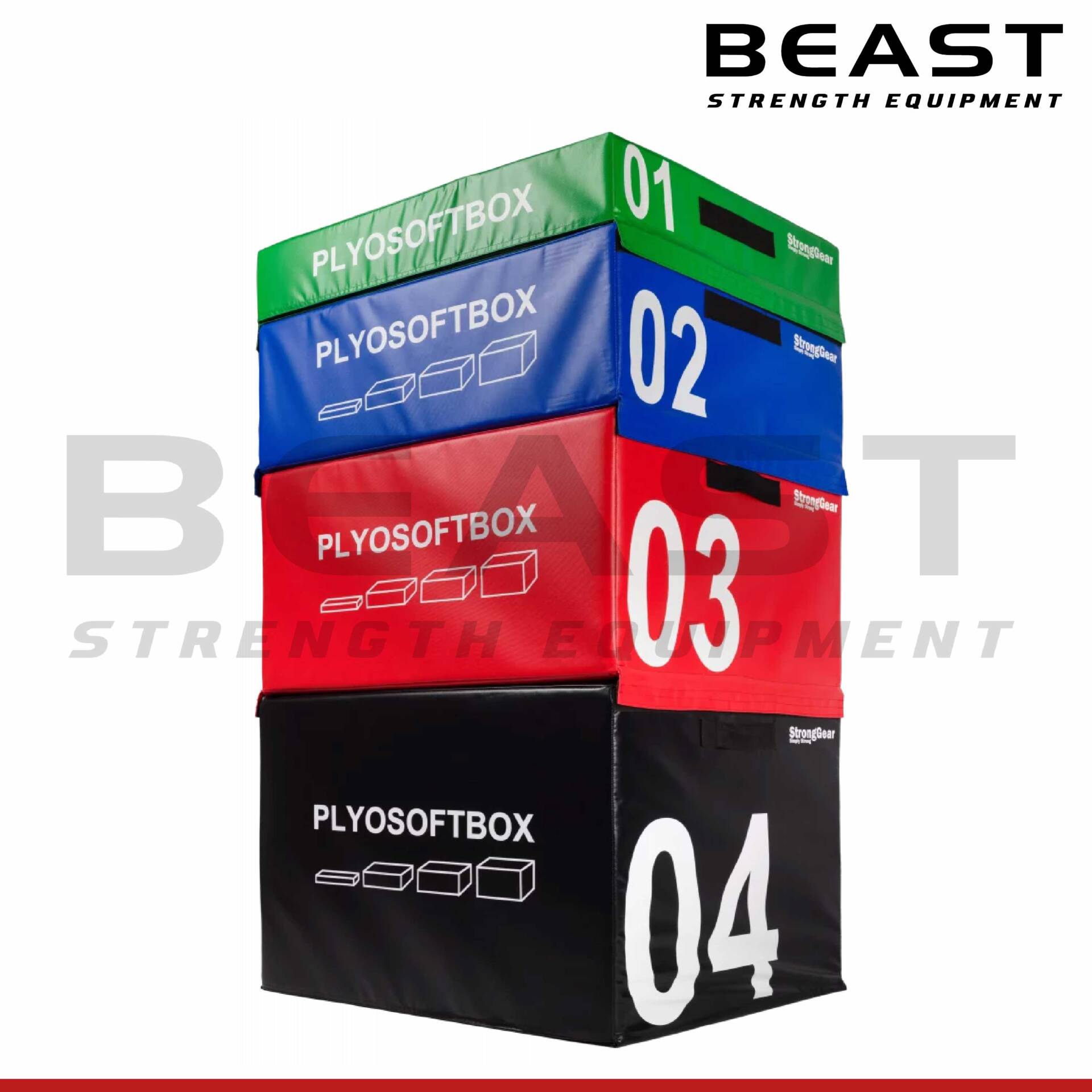 Bộ bục Plyo Soft Box 1 Plyo Soft Box Set