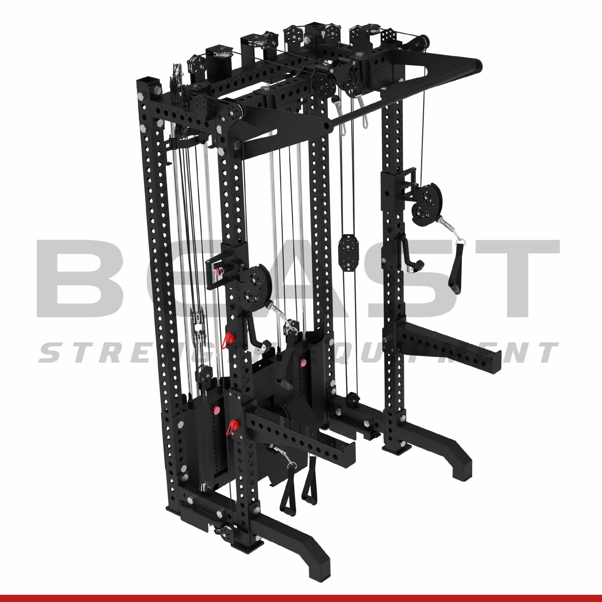 Giàn tạ đa năng Beast Dual Cable Half Rack PR100