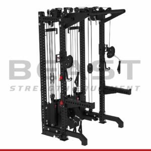 Giàn tạ đa năng Beast Dual Cable Half Rack PR100 8 Khung gánh tạ Beast Dual Cable Half Rack PR 100