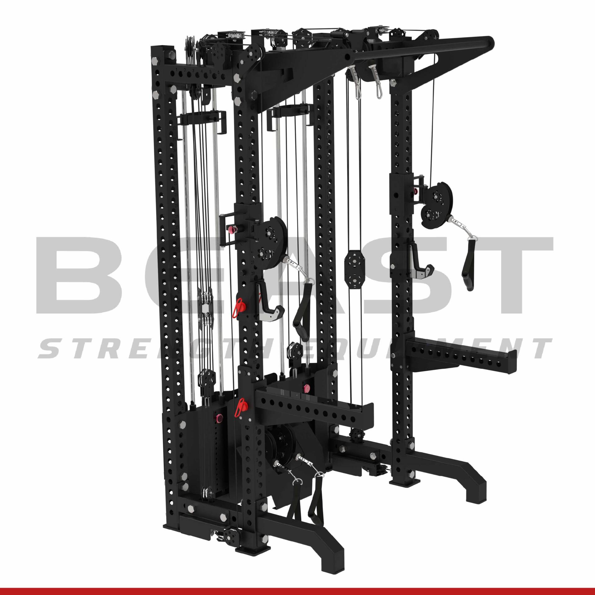 Giàn tạ đa năng Beast Dual Cable Half Rack PR100