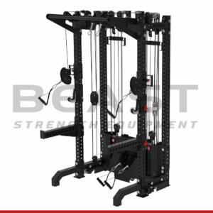 Giàn tạ đa năng Beast Dual Cable Half Rack PR100 10 Khung gánh tạ Beast Dual Cable Half Rack PR 100