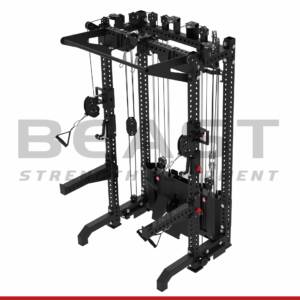 Giàn tạ đa năng Beast Dual Cable Half Rack PR100 11 Khung gánh tạ Beast Dual Cable Half Rack PR 100
