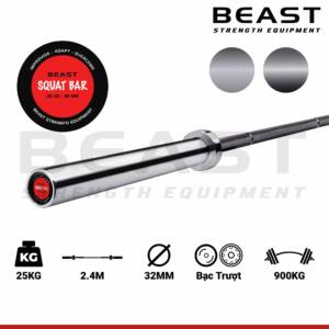 Thanh đòn Beast SQUAT BAR