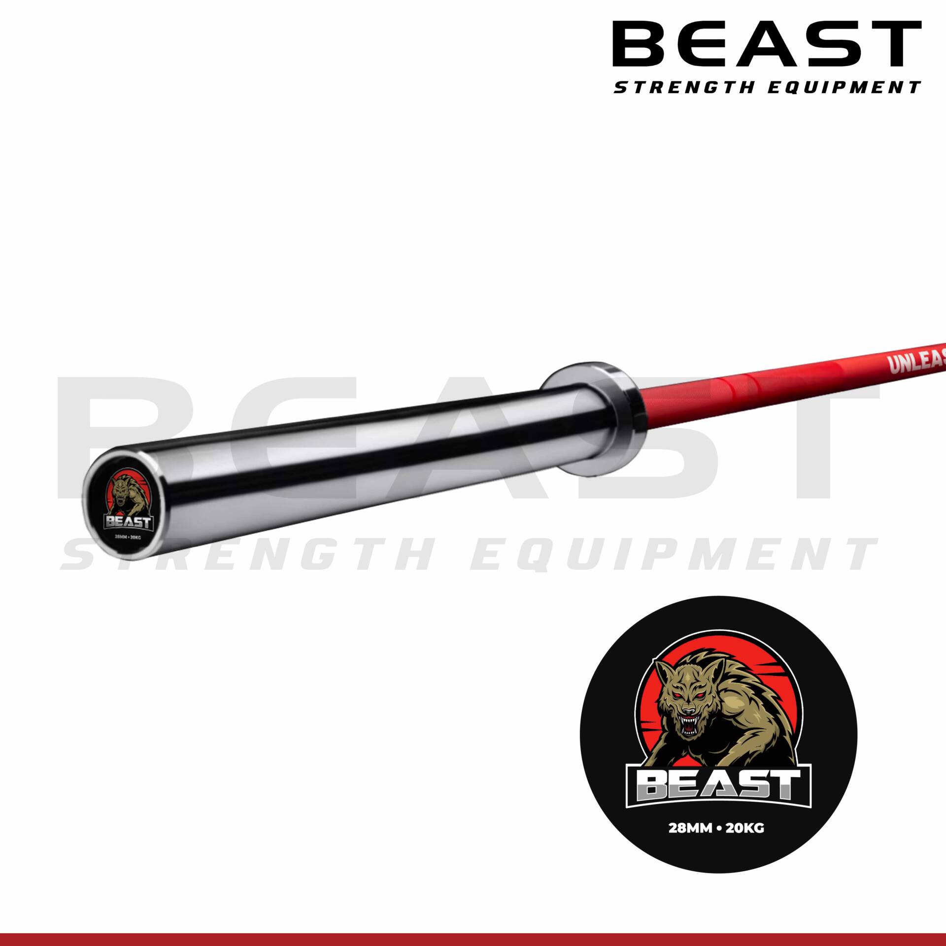 Thanh đòn Beast Training Bar 2.0 - Unleash The Beast 1 Thanh đòn Beast Training Bar 2.0 - Unleash The Beast